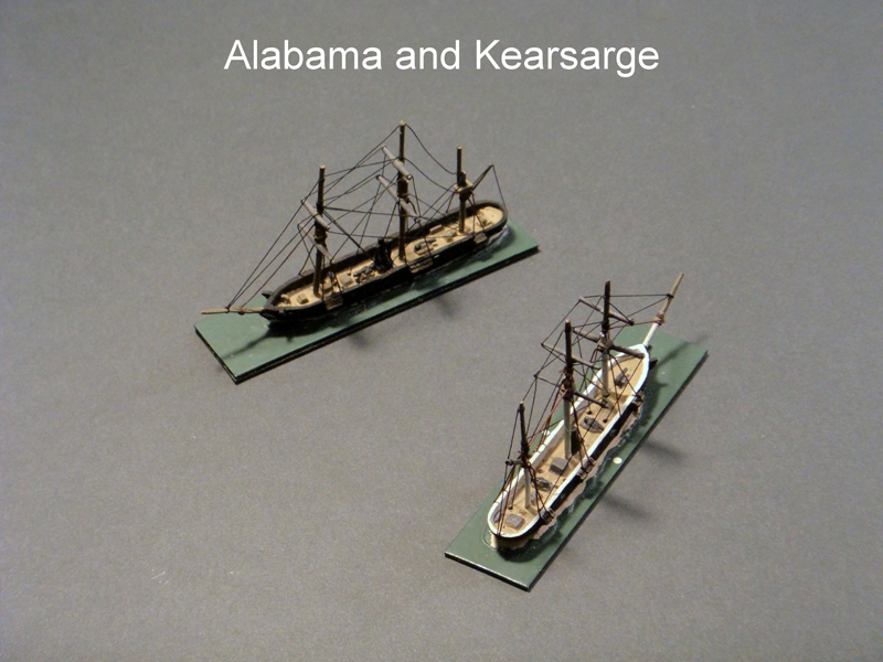 1/1200 Houston’s Ships: CSS Alabama-USS Kearsarge