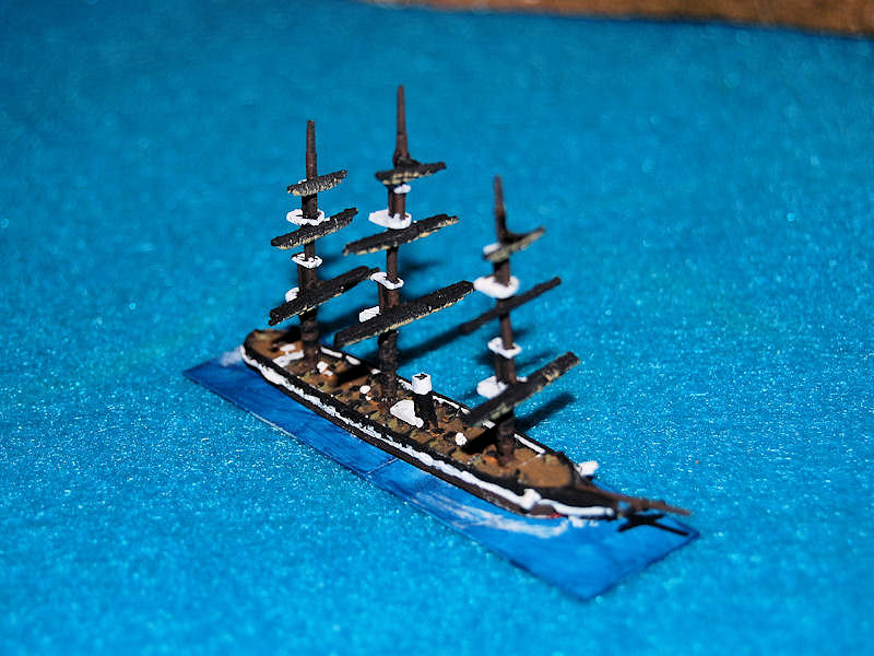 1/1200 Houston’s Ships: HSS52 USS Pensacola painted as USS Brooklyn