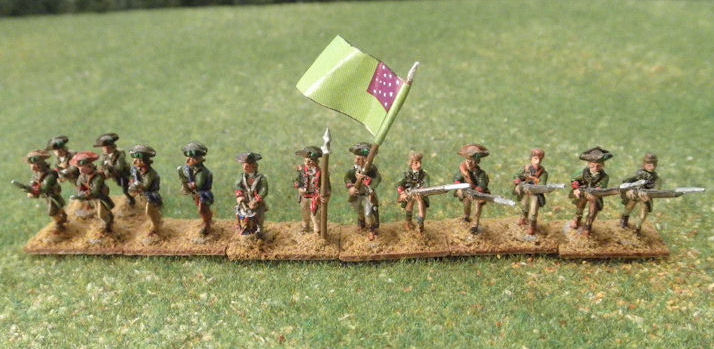 Stone Mountain Miniatures 15mm AWI - Green Mountain Boys